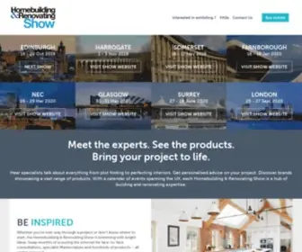 Homebuildingshow.co.uk(Homebuilding & Renovating Show) Screenshot