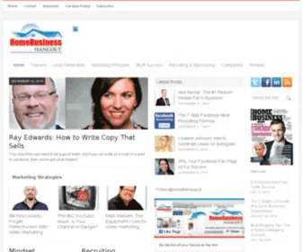 Homebusinesshangout.com(The Online Hub For Home Biz Entrepreneurs) Screenshot