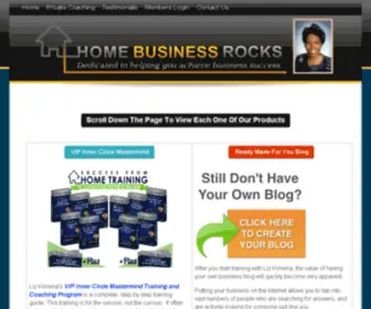 Homebusinessrocks.com(Home Business Rocks) Screenshot