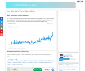 Homebuttonfix.com(IPhone Home Button Fixes that Work for Apple iPads and iPods Too) Screenshot