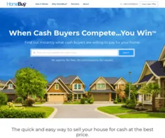 Homebuy.com(We buy homes) Screenshot