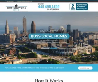 Homebuyersohio.com(Home Buyers Ohio 440) Screenshot