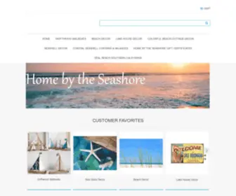 Homebytheseashore.com(Nautical Decor) Screenshot