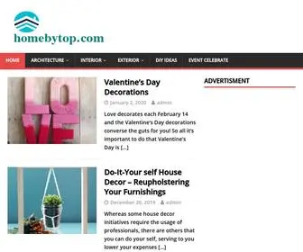 Homebytop.com(Home by top) Screenshot