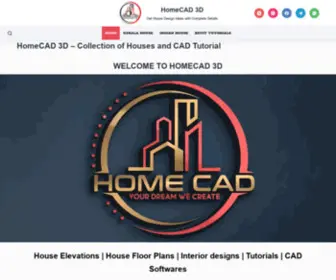 Homecad3D.com(HomeCAD 3D) Screenshot