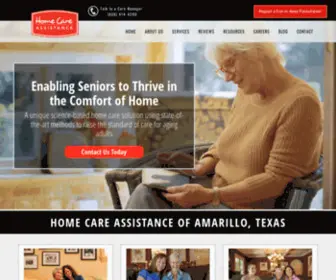 Homecareassistanceamarillo.com(Home Care) Screenshot