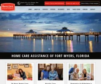 Homecareassistancefortmyers.com(TheKey Locations) Screenshot