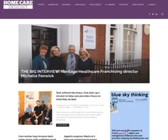 Homecareinsight.co.uk(Home Care Insight) Screenshot