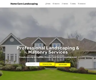 Homecarelandscaping.com(Home Care Landscaping) Screenshot