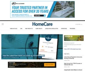 Homecaremag.com(Homecaremag) Screenshot