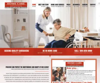 Homecareneworleans.com(Home Care Solutions) Screenshot