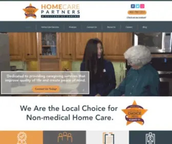 Homecarepartnersofnebraska.com(Home Care Partners) Screenshot