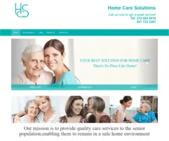 Homecaresolutions.com(The Leading Home Care Solution Site on the Net) Screenshot