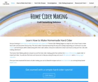 Homecidermaking.com(The Craft of Making Hard Cider) Screenshot