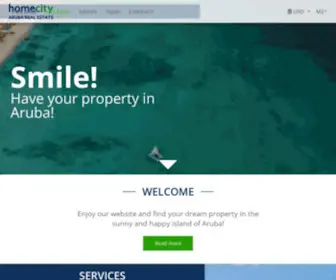 Homecityaruba.com(Home City Aruba) Screenshot