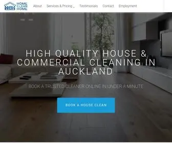 Homecleanhome.co.nz(House Cleaning in Auckland) Screenshot