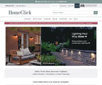 Homeclick.com(Unique lighting) Screenshot