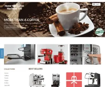 Homecoffeemachines.ie(Home Coffee Machines Ltd) Screenshot