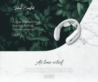 Homecomfortgoods.com(Neck Massager) Screenshot