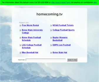 Homecoming.tv(The Leading The Homecoming Site on the Net) Screenshot