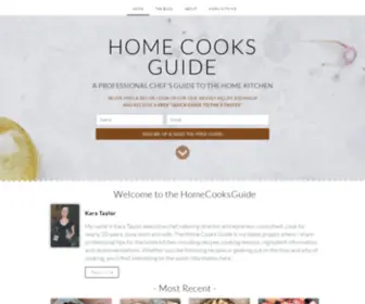 Homecooksguide.com(Home Cooks Guide) Screenshot