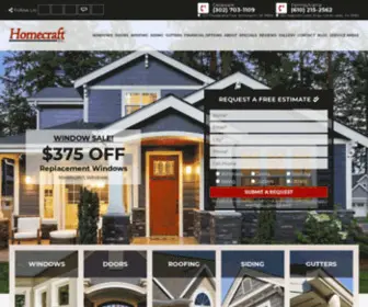 Homecraftinc.com(Homecraft®) Screenshot