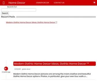 Homedecoideas.net(Home decor ideas blog) Screenshot