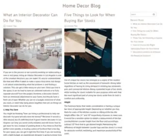 Homedecorblog.net(Home Decor Blog) Screenshot