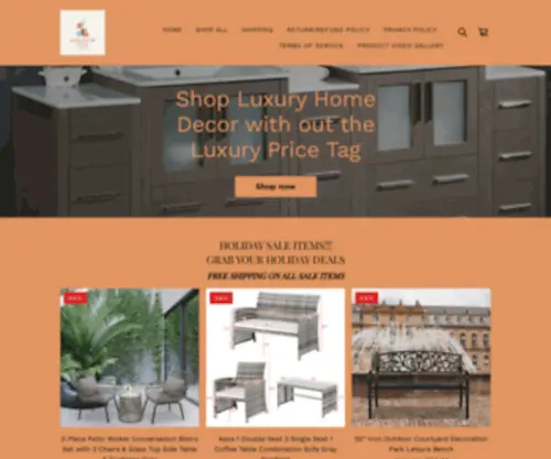 Homedecorfever.com(Luxury Home Decor) Screenshot