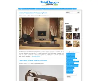 Homedecorreport.com(Home Decor Ideas) Screenshot