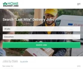 Homedeliveryjobs.com(Part-Time and Full-Time) Screenshot