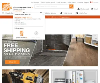 Homedepot.ca(Shop online for all your home improvement needs) Screenshot