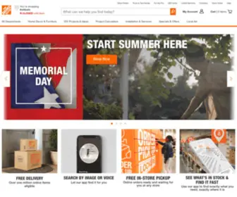 Homedepot.net(Homedepot) Screenshot