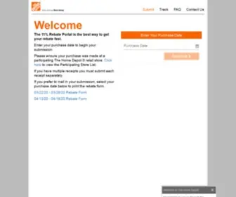 Homedepotrebates11Percent.com(Homedepotrebates 11 Percent) Screenshot