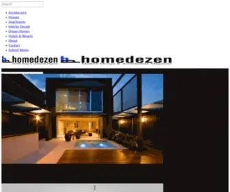 Homedezen.com(Modern Design & Architecture Magazine Homedezen Modern Design & Architecture Magazine) Screenshot