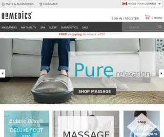 Homedics.ca(HoMedics, Inc) Screenshot
