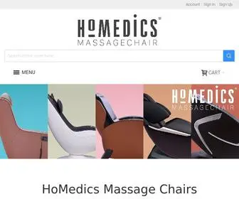 Homedicsmassagechair.com(Designed and Engineered to Better Your Life) Screenshot