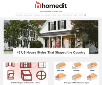 Homedit.com(Home Design Ideas For Modern Living) Screenshot