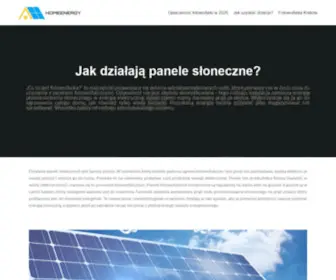 Homeenergy.com.pl(Kolektory słoneczne) Screenshot