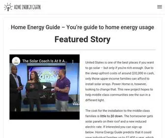 Homeenergy.guide(Homeowners Guide To Home Energy) Screenshot