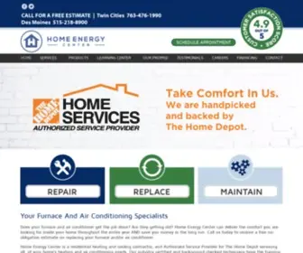 Homeenergycenter.com(Moore Garage Door Repair) Screenshot