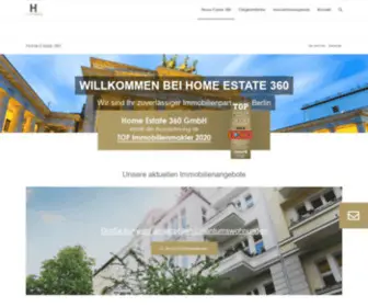 Homeestate.de(Home Estate 360 GmbH Berlin) Screenshot