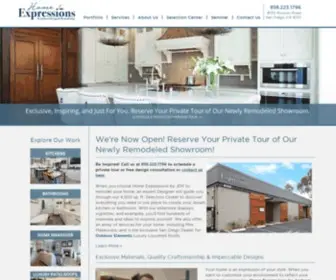 HomeexpressionsbyjDR.com(Kitchen and Bathroom Design and Remodeling) Screenshot