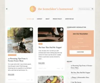Homefakershomestead.com(The homefaker's homestead) Screenshot
