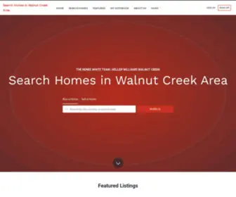 Homefindersbayarea.com(Search Homes in Walnut Creek Area) Screenshot