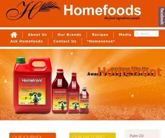 Homefoodsghana.com(The food ingredients people) Screenshot