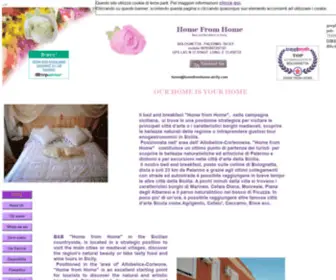 Homefromhome-Sicily.com(BED AND BREAKFAST) Screenshot