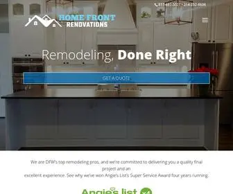 Homefrontdfw.com(Home Front DFW) Screenshot