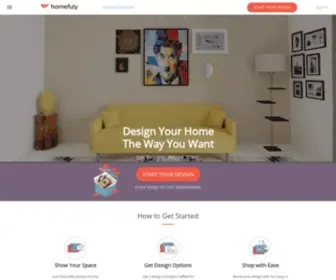 Homefuly.com(Smart Online Interior Design & Decorating in 3D) Screenshot