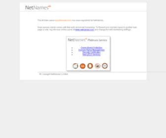 Homefurnish.com(The domain DOMAIN is registered by NetNames) Screenshot